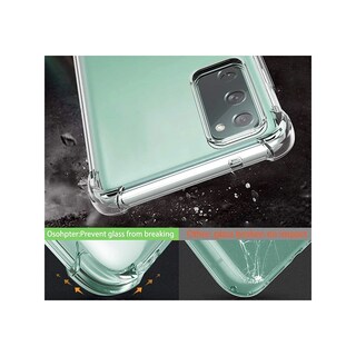 Foto 4 | Funda Para Samsung S20 Fe Transparente Reforzada - Venta Internacional.