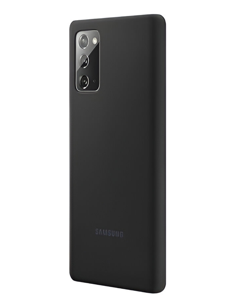 Foto 2 | Funda Para Celular Samsung Galaxy Note 20 Silicon Cover Color Negro