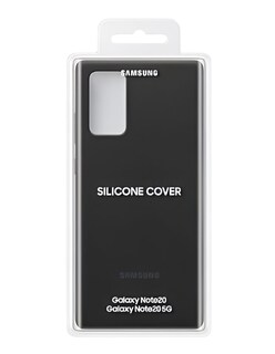 Foto 3 | Funda Para Celular Samsung Galaxy Note 20 Silicon Cover Color Negro