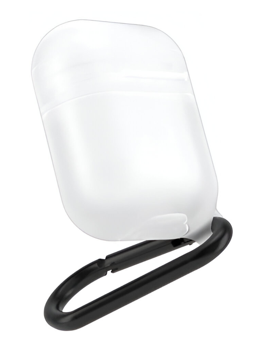 Foto 2 pulgar | Funda Airpods 1 Y 2 Generación Patchworks Silicón Purepocket Blanco