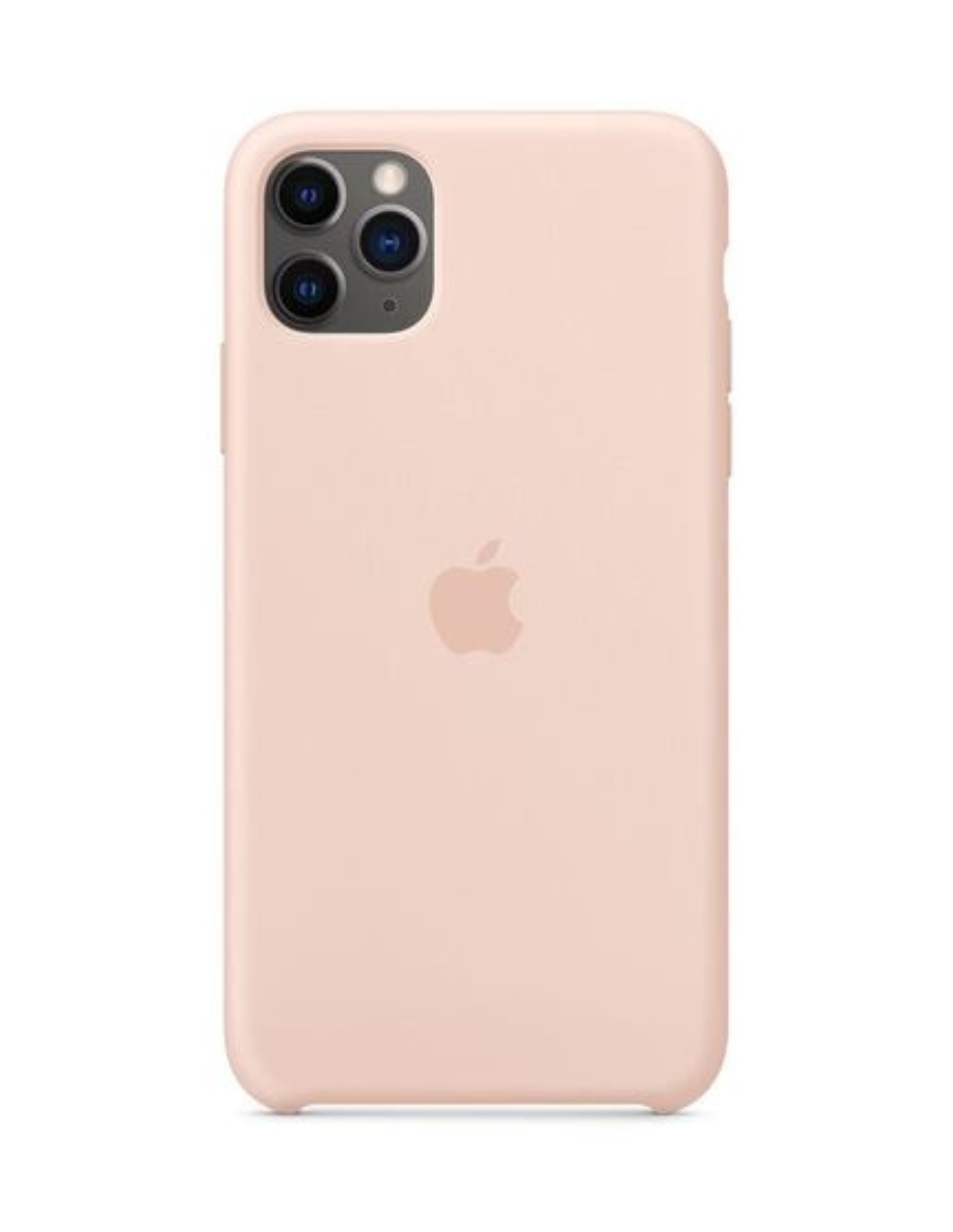 Foto 3 pulgar | Funda Para Celular Iphone 11 Pro Max Apple De Silicón Color Rosa