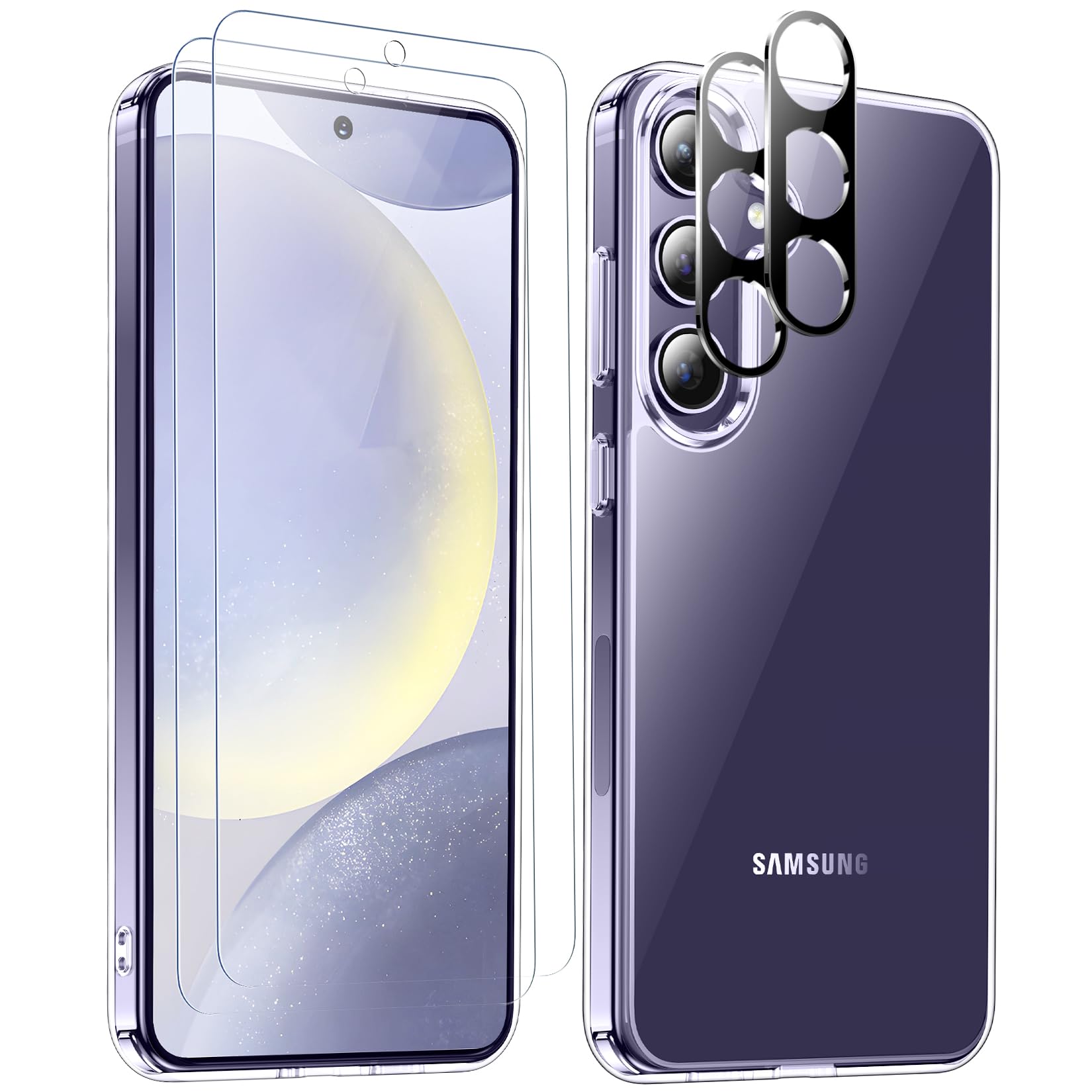 Foto 1 | Funda De Teléfono Spidercase Para Samsung Galaxy S24 Plus Clear - Venta Internacional.