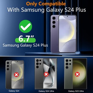 Foto 2 | Funda De Teléfono Spidercase Para Samsung Galaxy S24 Plus Clear - Venta Internacional.
