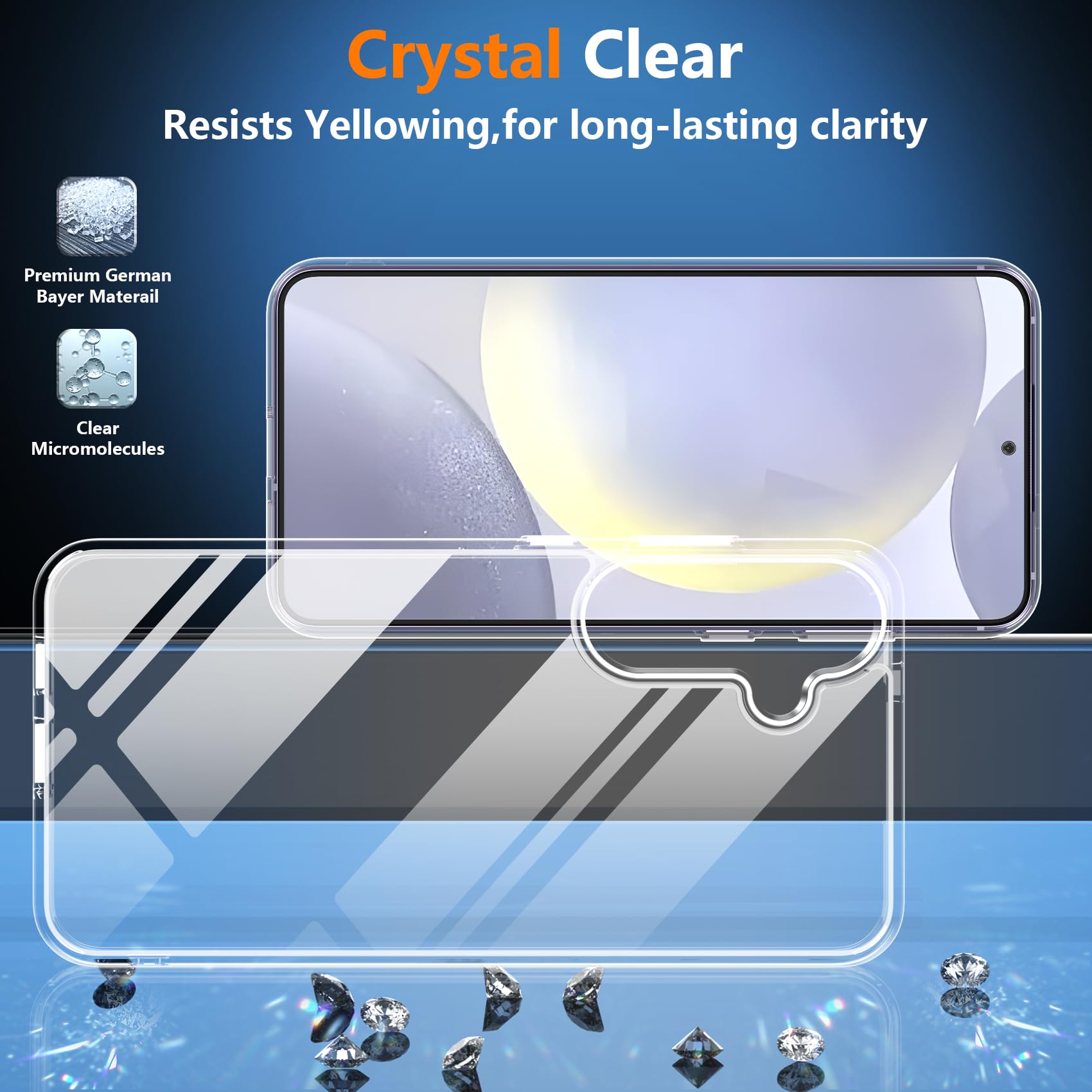 Foto 4 pulgar | Funda De Teléfono Spidercase Para Samsung Galaxy S24 Plus Clear - Venta Internacional.