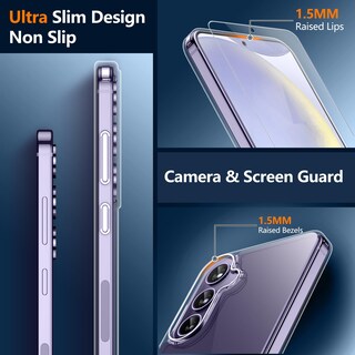Foto 6 | Funda De Teléfono Spidercase Para Samsung Galaxy S24 Plus Clear - Venta Internacional.