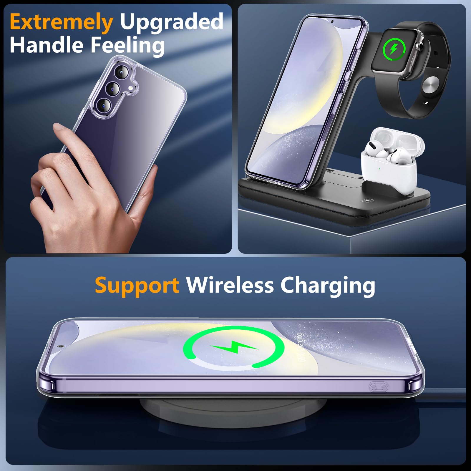 Foto 8 pulgar | Funda De Teléfono Spidercase Para Samsung Galaxy S24 Plus Clear - Venta Internacional.