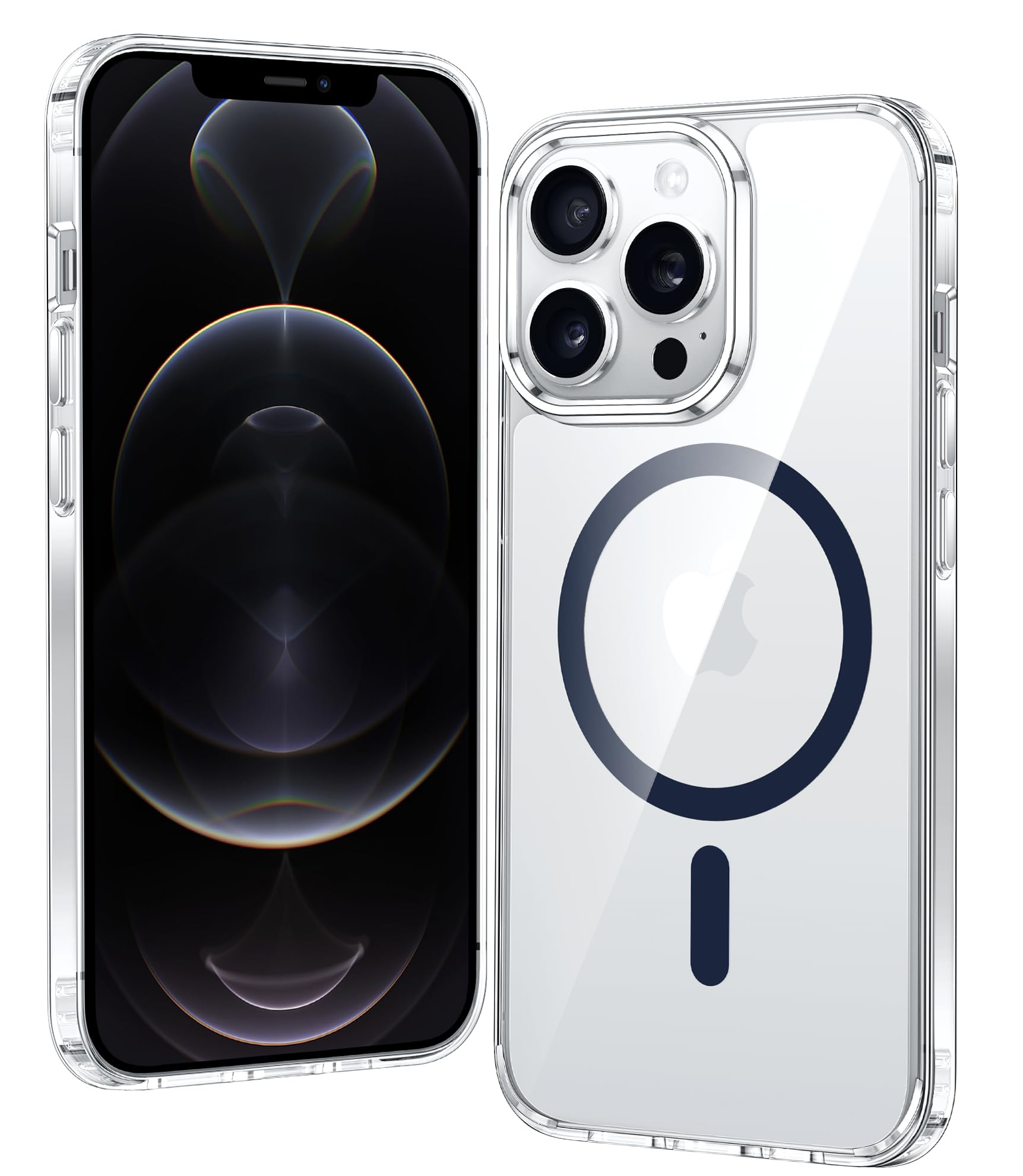 Foto 2 pulgar | Funda De Teléfono Fntcase Para Iphone 12 Pro Max Magnetic Clear - Venta Internacional.