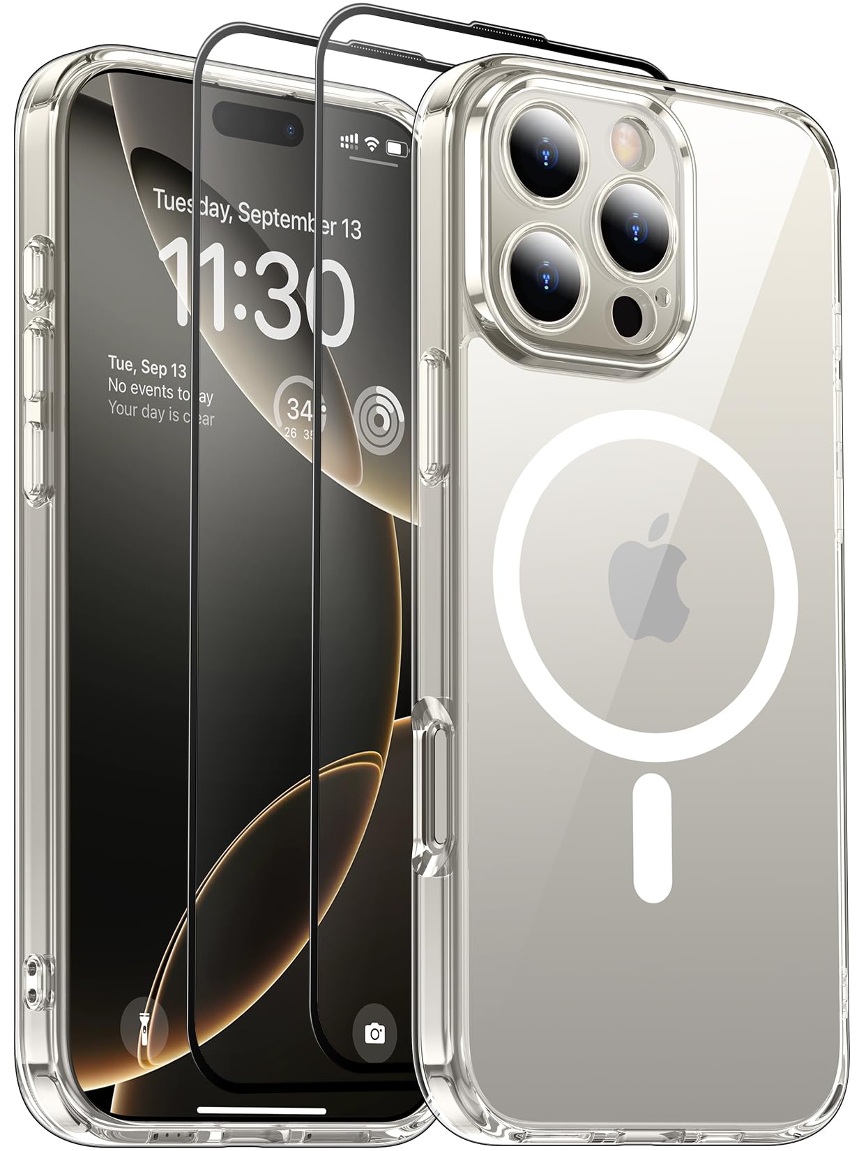 Foto 2 pulgar | Funda De Teléfono Spidercase Para Iphone 16 Pro De 6.3 Pulgadas Con Protector De Pantalla - Venta Internacional.
