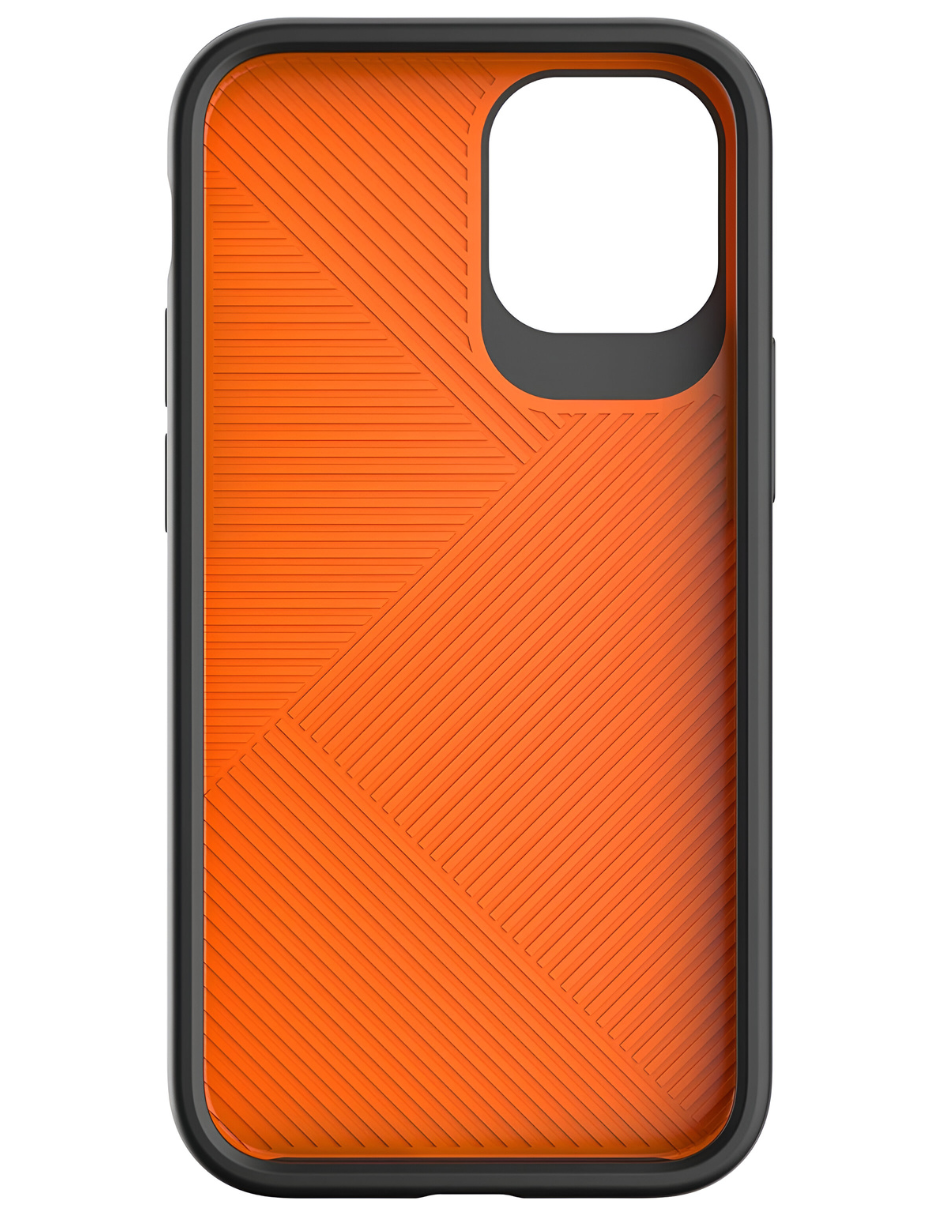 Foto 2 | Funda iPhone 12 Mini Gear 4 Battersea 3 Capas Negro D3O Protección Alta y Estilo Increíble