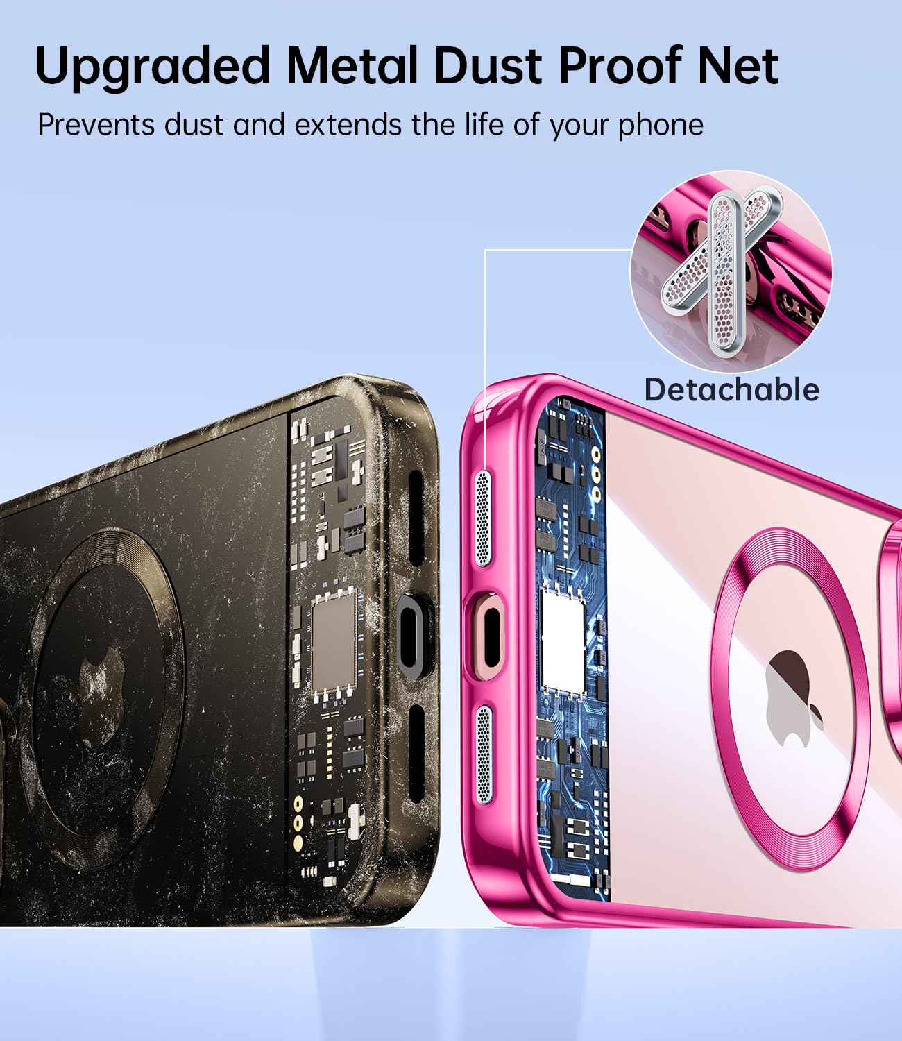 Foto 5 pulgar | Funda Magnética Jueshituo Para Iphone 15 Plus Barbie Pink - Venta Internacional.
