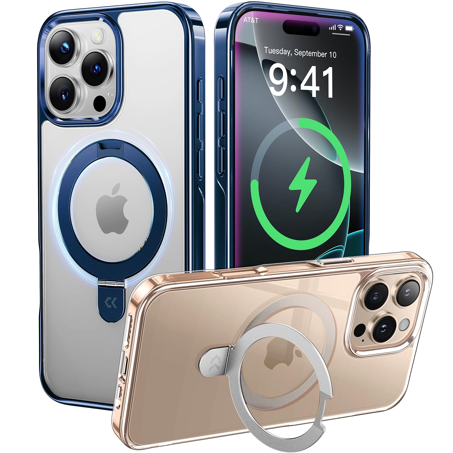 Foto 2 pulgar | Funda De Teléfono Casekoo Blue Titanium Para Iphone 16 Pro Max 6.9 Pulgadas - Venta Internacional.