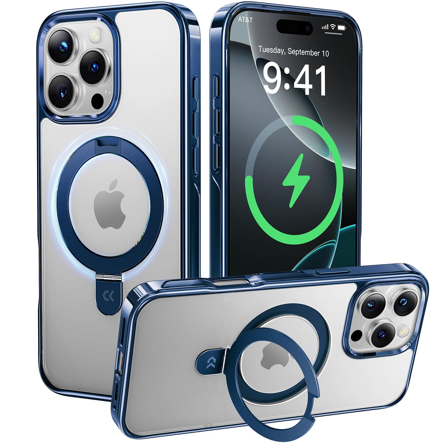 Foto 8 pulgar | Funda De Teléfono Casekoo Blue Titanium Para Iphone 16 Pro Max 6.9 Pulgadas - Venta Internacional.