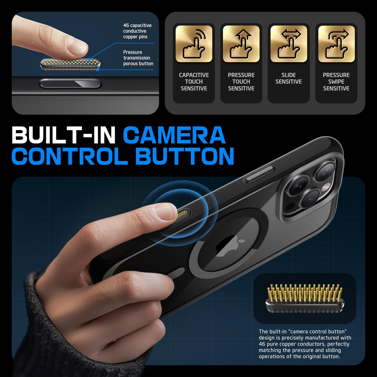 Foto 4 pulgar | Funda De Teléfono Supcase Unicorn Beetle Mag Para Iphone 16 Pro - Venta Internacional.