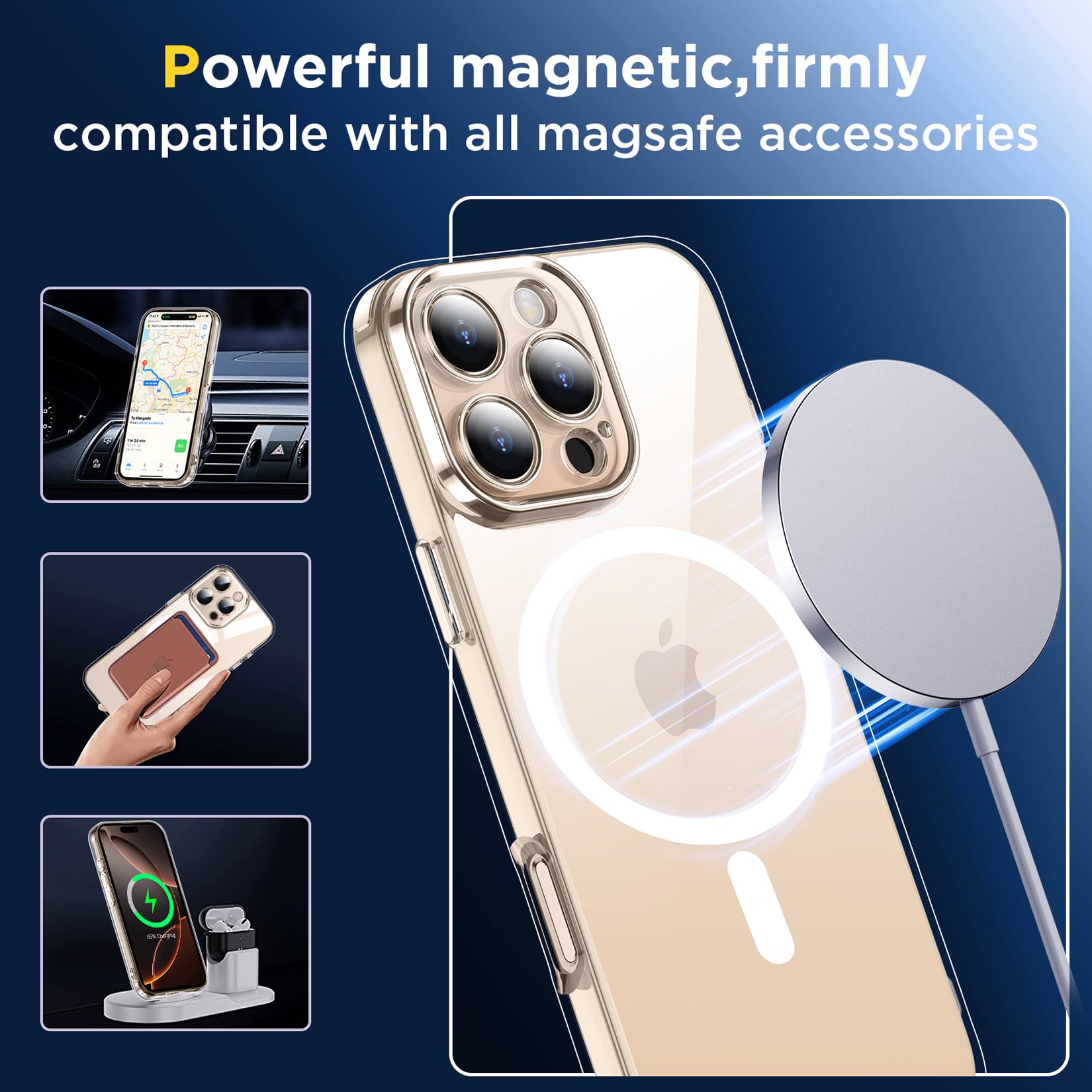 Foto 8 pulgar | Funda De Teléfono Spidercase Para Iphone 16 Pro Max Con Protectores De Pantalla - Venta Internacional.