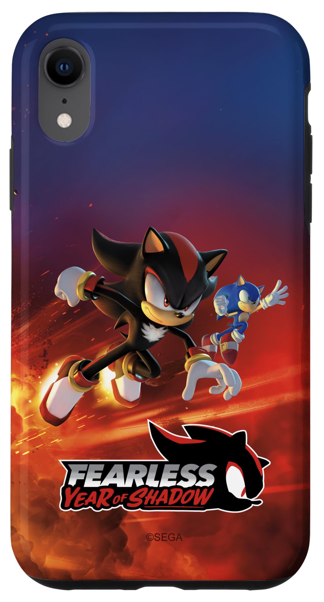 Foto 1 | Funda Para Teléfono Sonic The Hedgehog Iphone Xr Fearless Year Shadow - Venta Internacional.