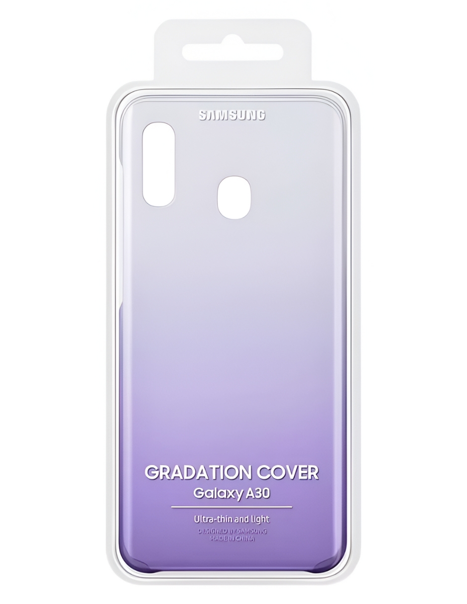 Foto 2 | Funda Para Celular Samsung Galaxy A30 Gradation Cover Vio Morado