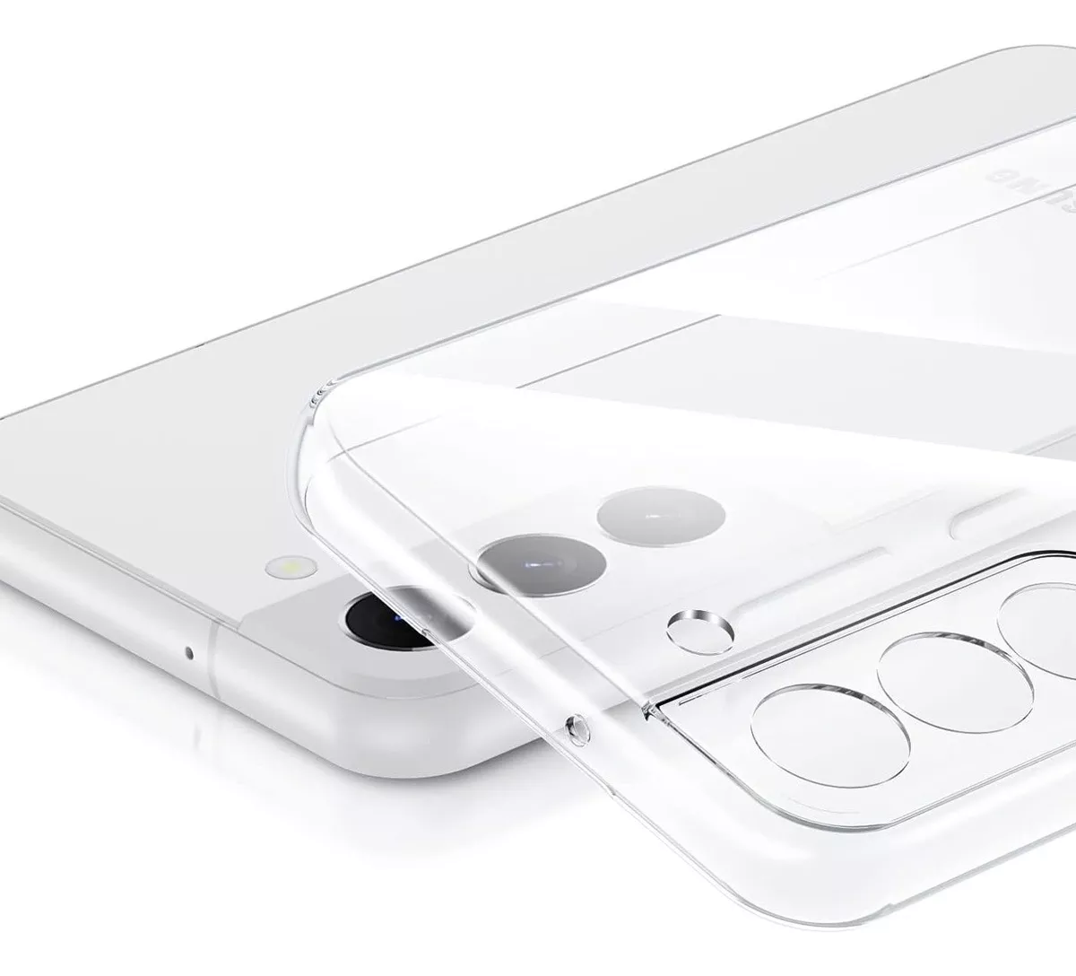 Foto 3 pulgar | Funda Para Galaxy S23 Plus Hybrid Clear Case Premium Reforzada