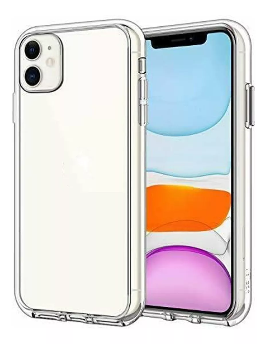 Funda Para Iphone 11 Hybrid Clear Case Rigida Reforzado