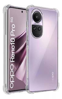 Foto 1 | Funda Para Oppo Reno 10 Pro/ 10 Acrigel Esquinas Reforzadas Transparente