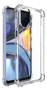 Foto 2 | Funda Para Moto G22 Acrigel Esquinas Reforzadas Uso Rudo Color Transparente