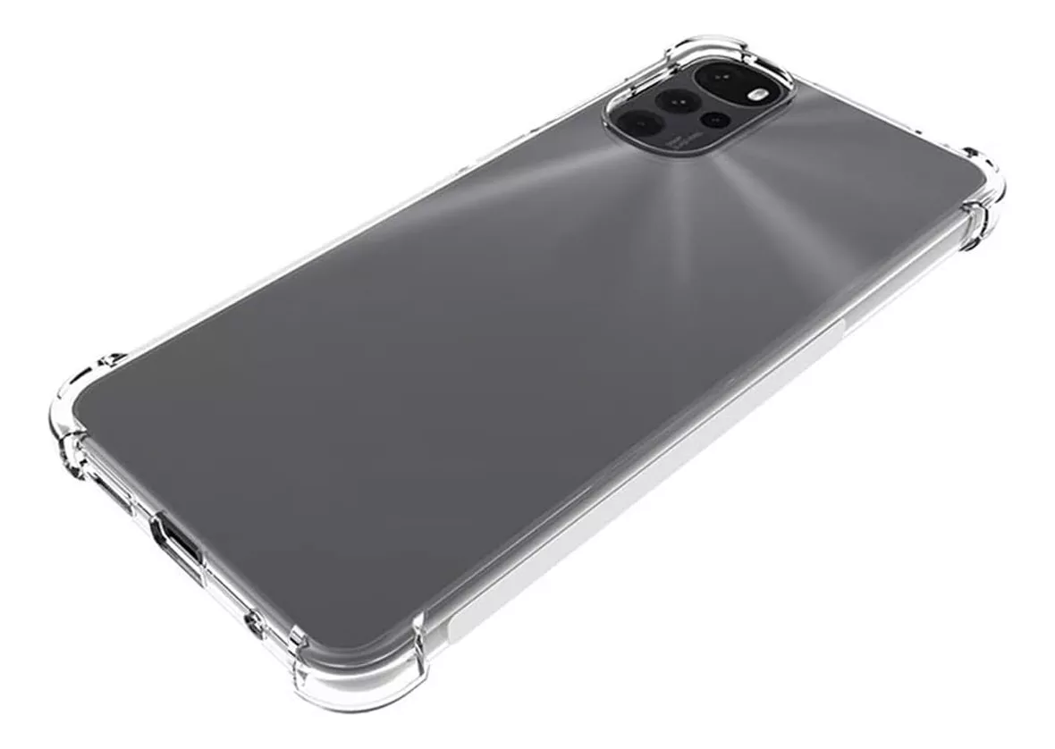 Foto 4 pulgar | Funda Para Moto G22 Acrigel Esquinas Reforzadas Uso Rudo Color Transparente