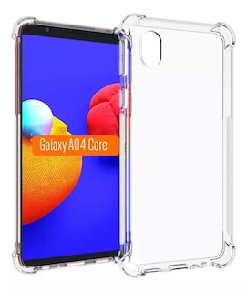 Foto 1 | Funda Para Galaxy A04 Core Acrigel Uso Rudo Esquina Reforzad Color Transparente
