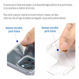 Foto 5 | Funda Para Oppo A59 5g Hybrid Clear Case Tpu Premium Reforzado