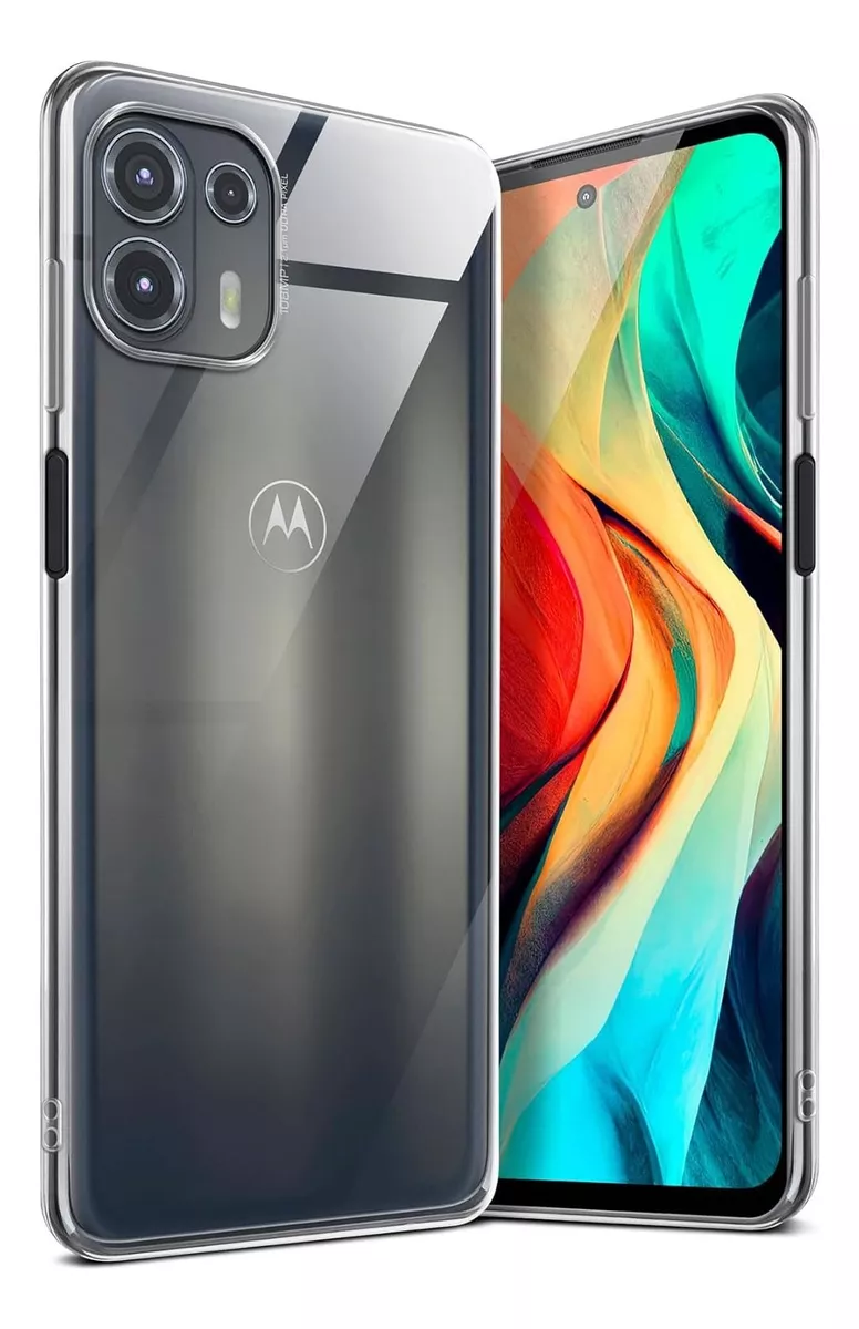 Funda Para Moto Edge 20 Lite Hybrid Clear Case Premium Tpu Reforzado