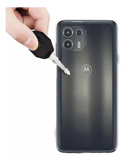 Foto 3 | Funda Para Moto Edge 20 Lite Hybrid Clear Case Premium Tpu Reforzado