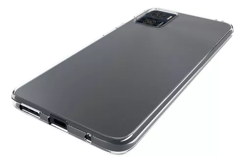 Foto 4 pulgar | Funda Para Moto E22 Hybrid Clear Case Premium Reforzada