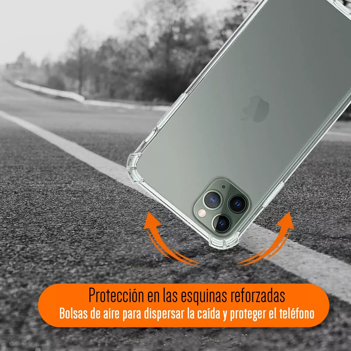 Foto 4 pulgar | Funda Para Iphone 11 Pro Max Hard Shell Ligera Calidad Premium Transparente