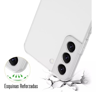 Foto 3 | Funda Para Galaxy S22 Hybrid Clear Case Premium Reforzada
