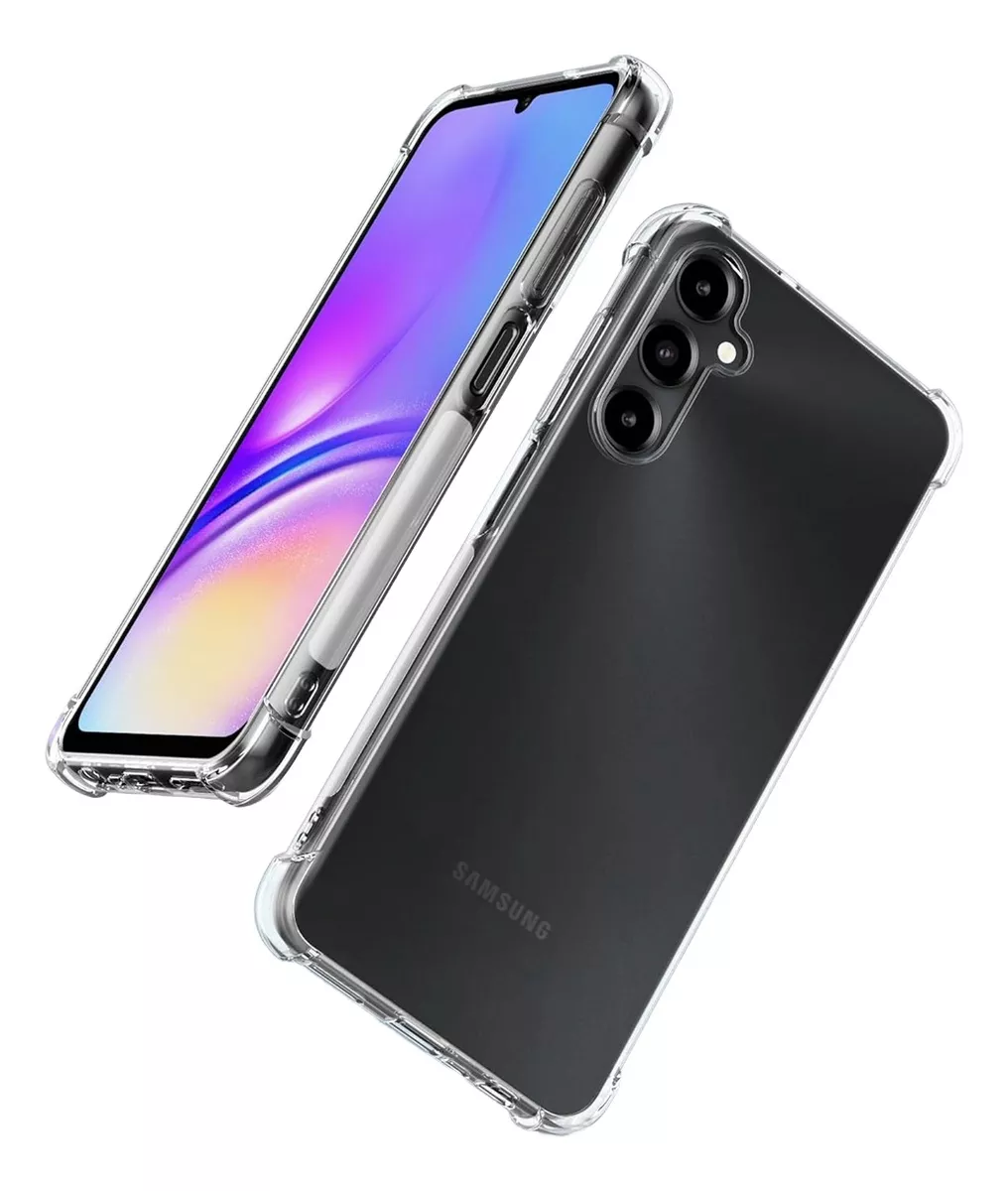 Foto 4 pulgar | Funda Para Galaxy A05 Acrigel Premium Esquinas Reforzadas Transparente