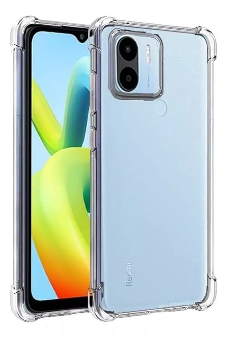 Funda Para Xiaomi Redmi A1 Plus Acrigel Esquinas Reforzadas Transparente