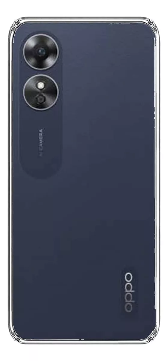 Foto 3 pulgar | Funda Para Oppo A17 Hybrid Clear Case Premium Semirigida Reforzada