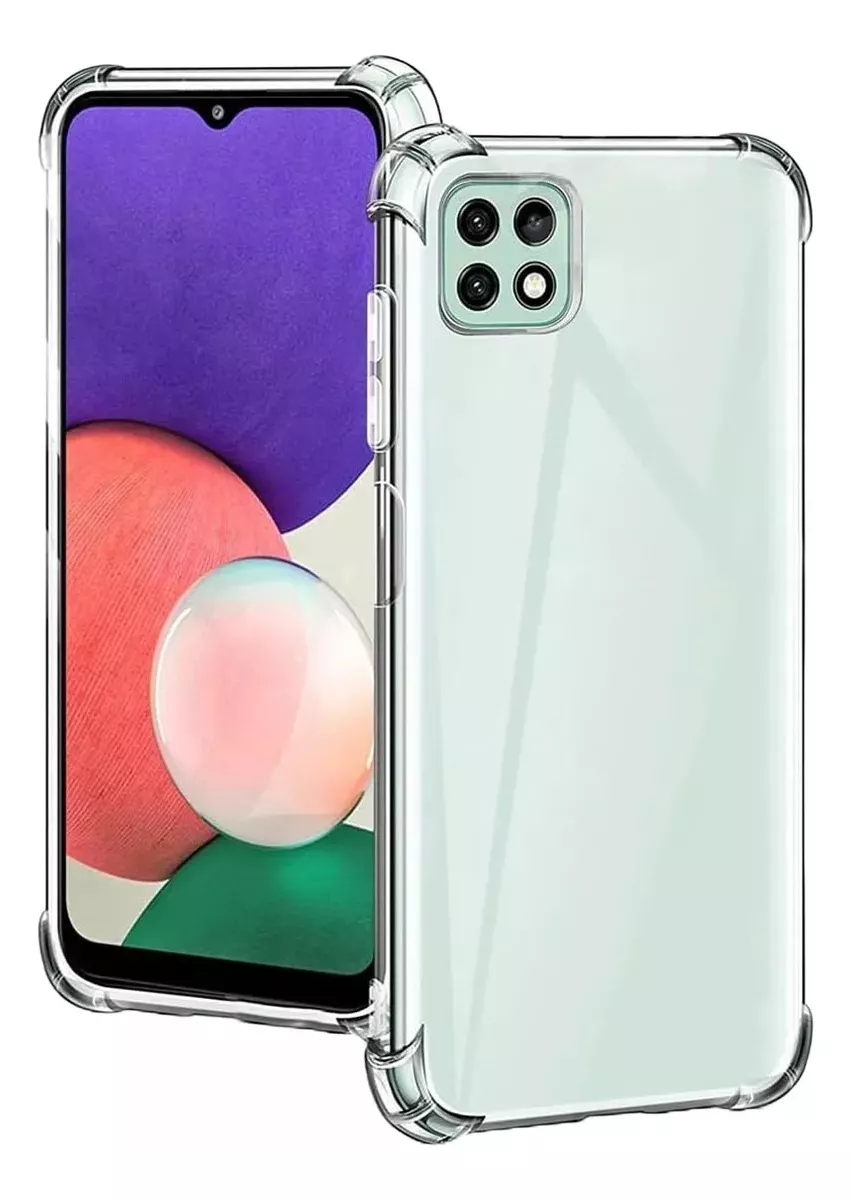 Foto 2 pulgar | Funda Para Samsung A22 5g Acrigel Premium Esquinas Reforzada Color Transparente