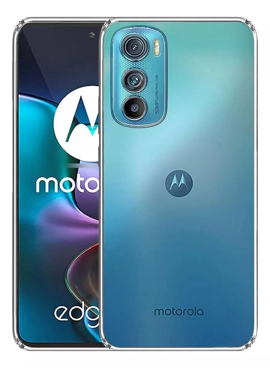 Foto 2 pulgar | Funda Para Moto Edge 20 Hybrid Clear Protector Case Premium