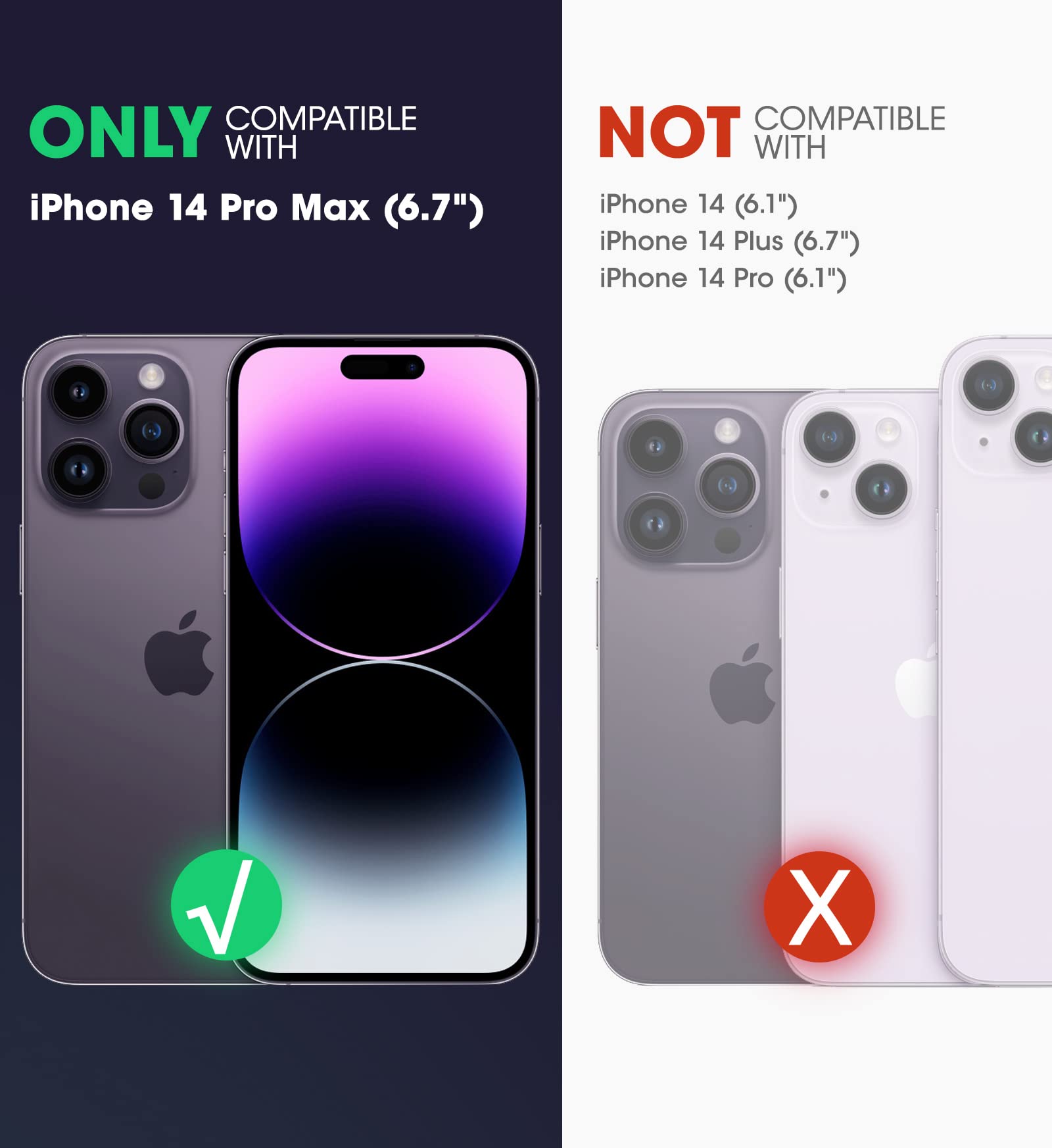 Foto 2 | Funda Para Teléfono Supcase Unicorn Beetle Pro Iphone 14 Pro Max - Venta Internacional.