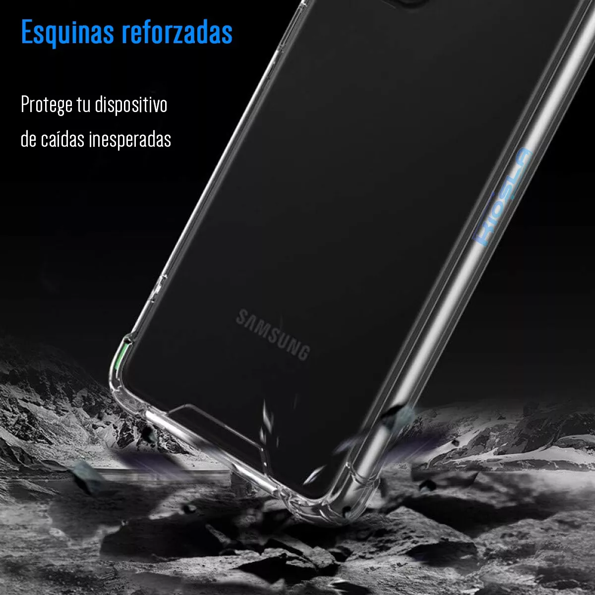 Foto 4 pulgar | Funda Para Moto G52 Acrigel Esquinas Reforzadas Uso Rudo Transparente