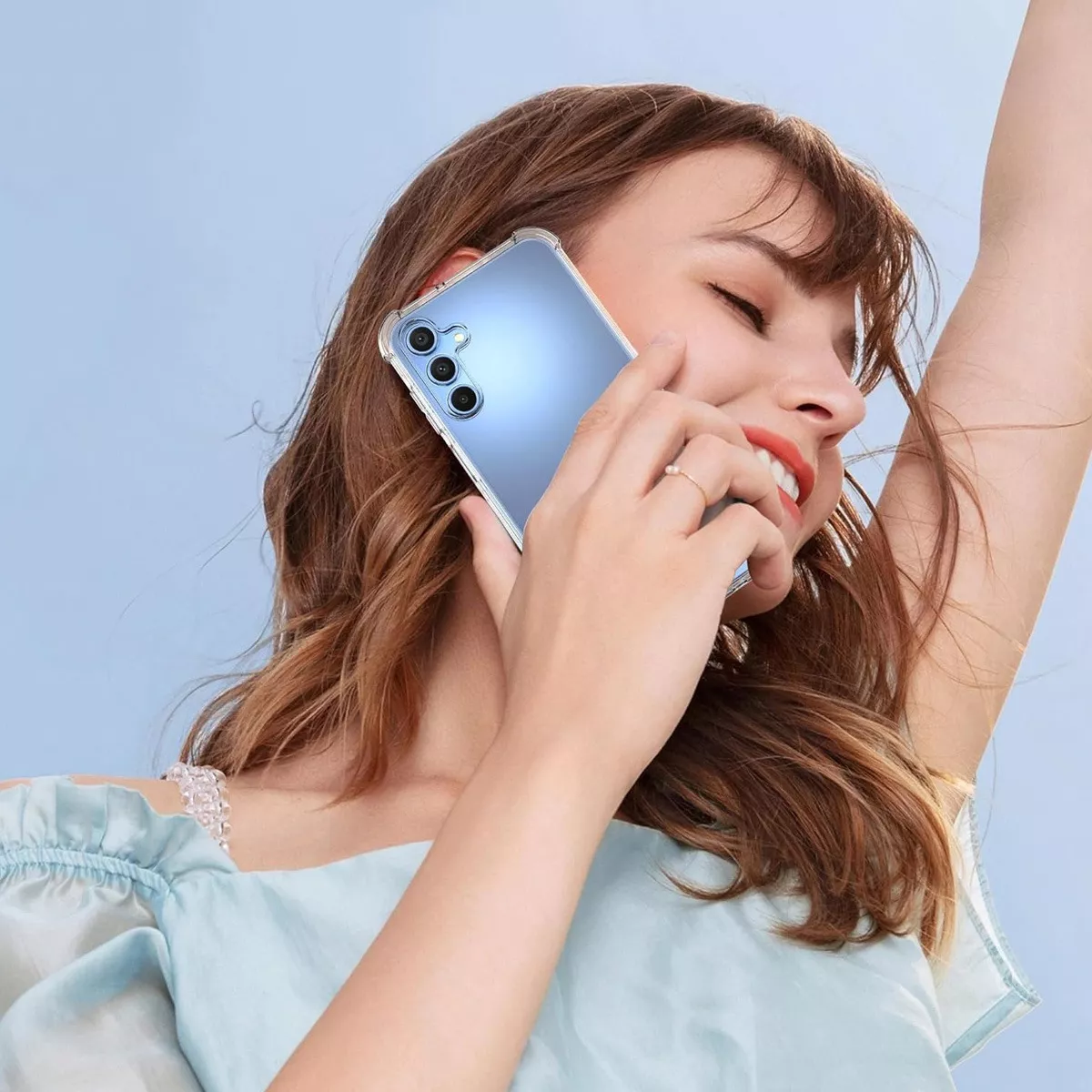 Foto 4 pulgar | Funda Para Galaxy A15 Acrigel Ligera Uso Rudo Esq Reforzadas
