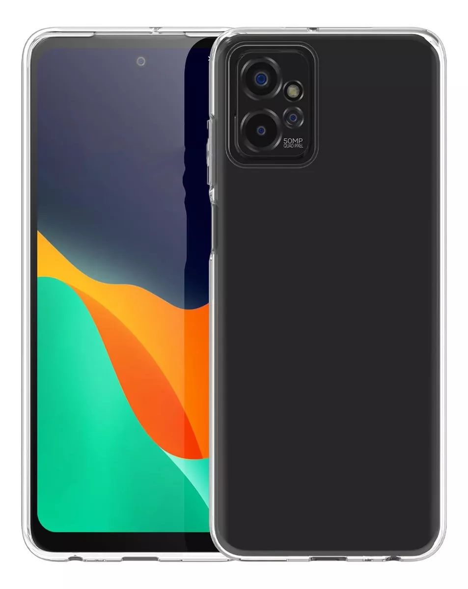 Foto 2 pulgar | Funda Para Moto G50 5g Hybrid Clear Case Reforzado Premium