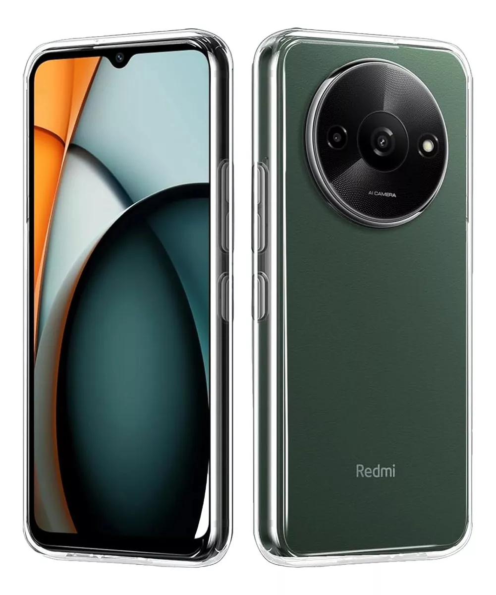Funda Para Xiaomi Redmi A3 Hybrid Clear Kiosla Case Premium