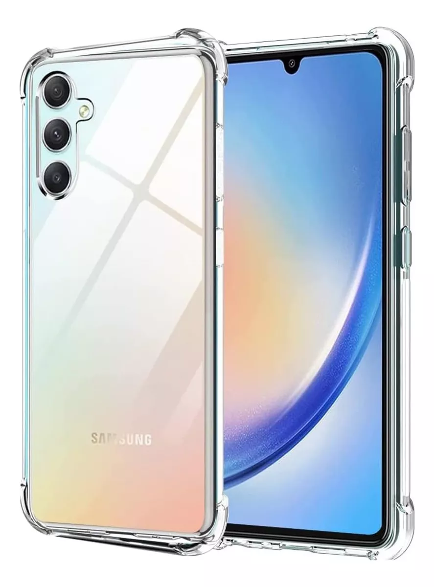 Funda Para Samsung A145g Acrigel Premium Esquina Reforzada Color Transparente Samsung A14 5g