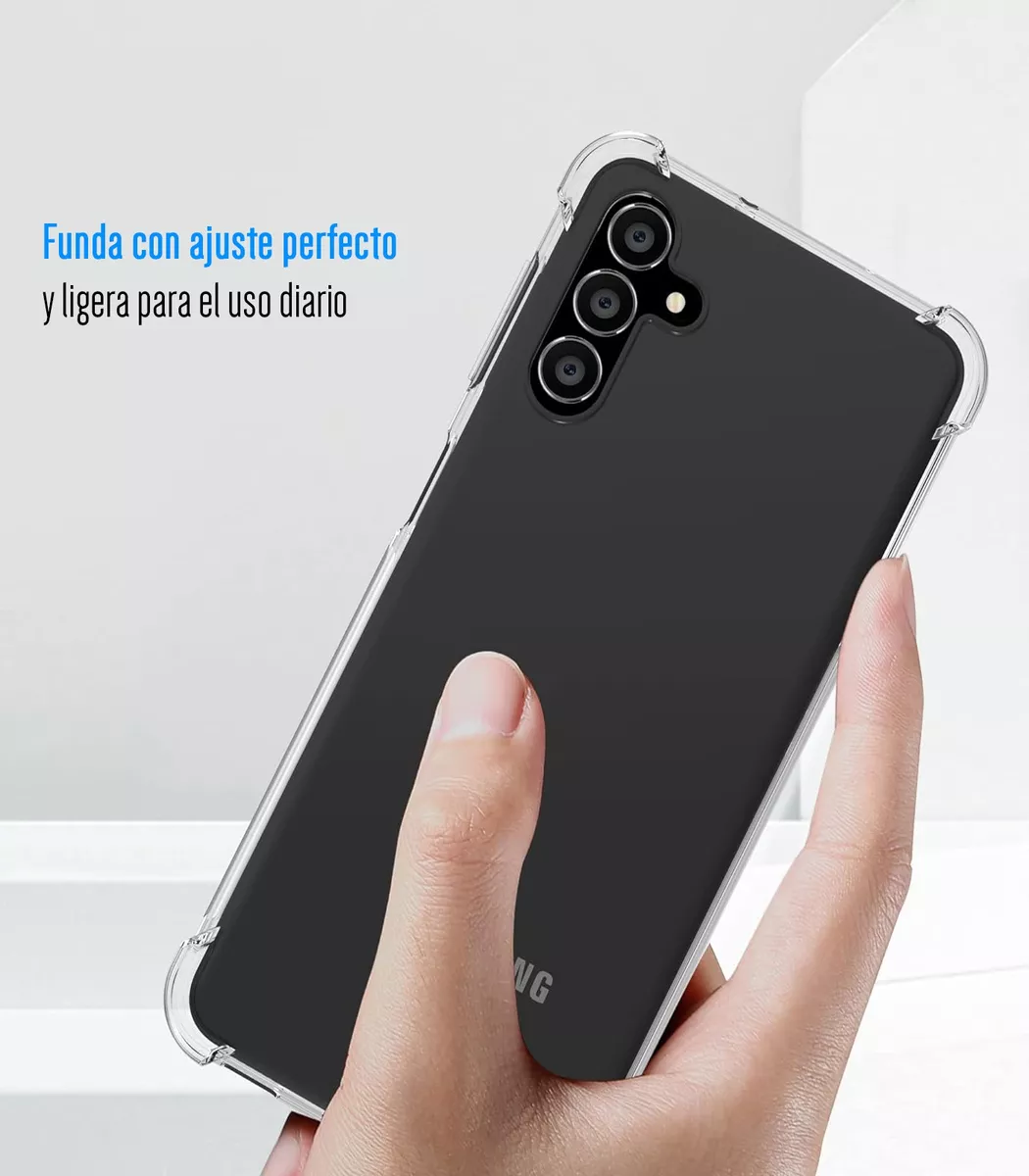 Foto 3 pulgar | Funda Para Samsung A145g Acrigel Premium Esquina Reforzada Color Transparente Samsung A14 5g