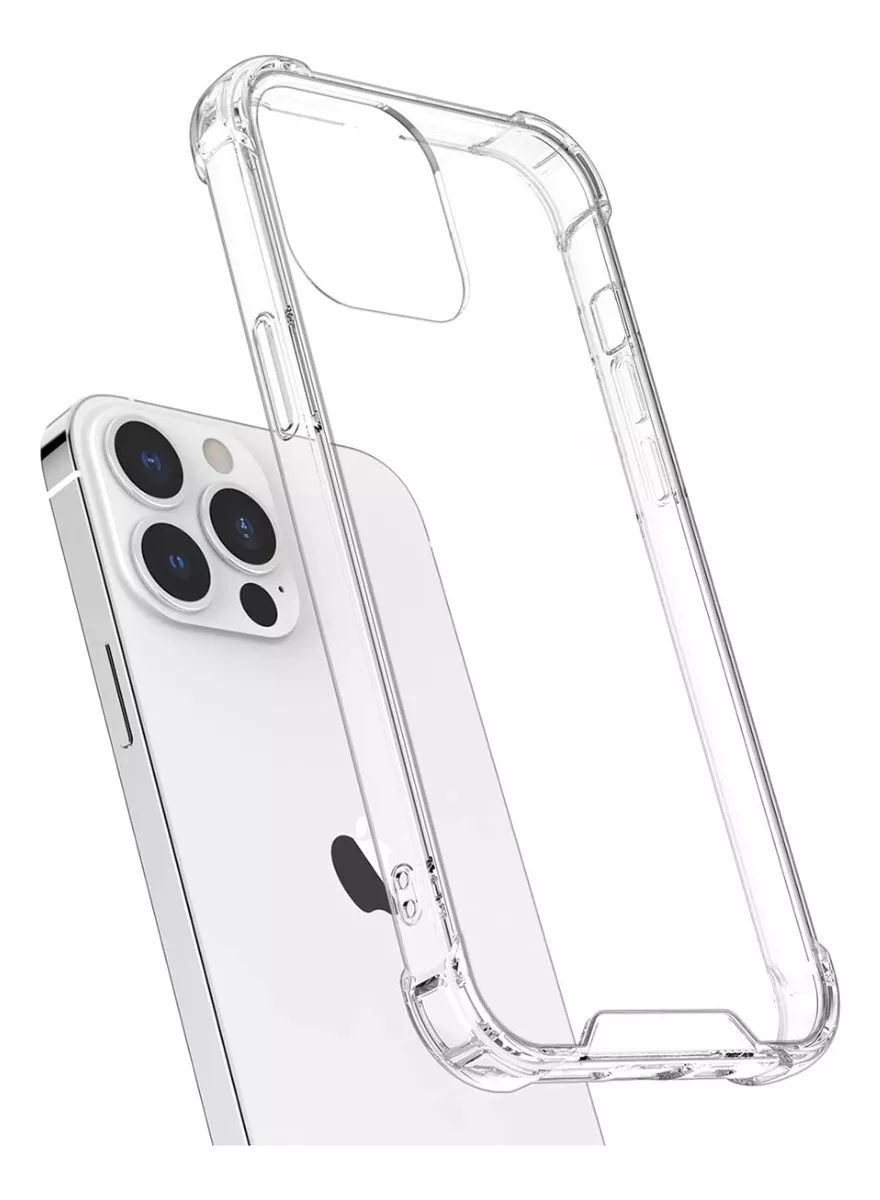 Foto 4 pulgar | Funda Para Iphone 13 Pro Protección Contra Golpes Airbag Transparente Solo Compatible Con Iphone 13 Pro