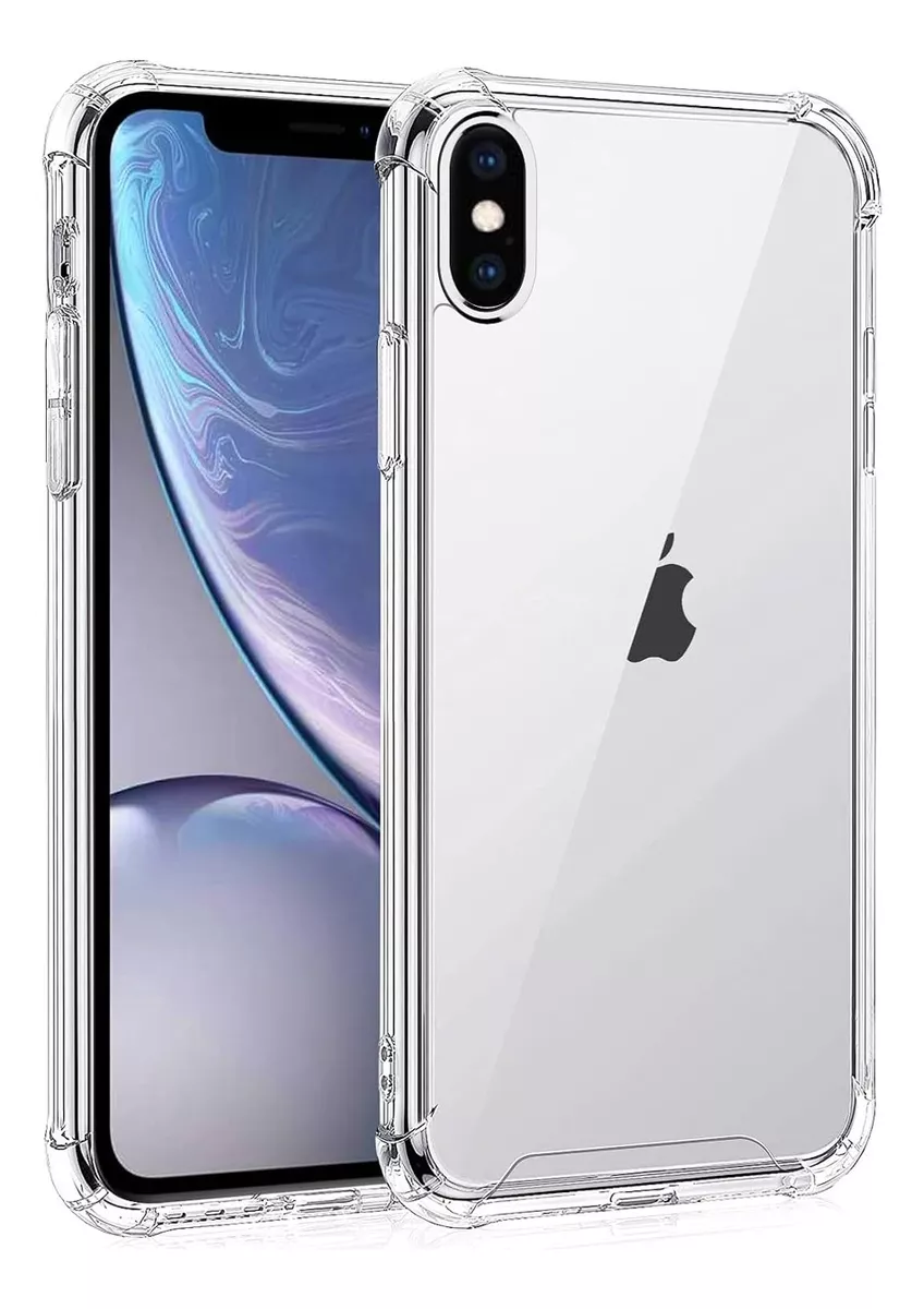 Funda Para Iphone Xs Acrigel Ligera Calidad Premium Reforzad Color Transparente