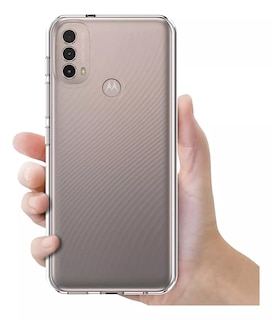 Foto 3 | Funda Para Moto E30 Hybrid Clear Case Tpu Premium