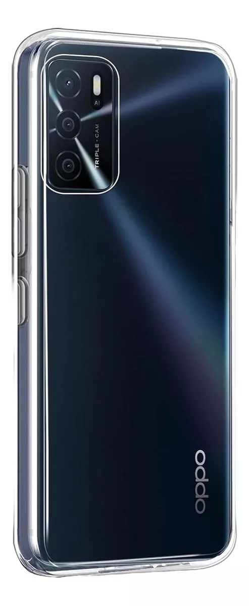Funda Para Oppo A54/ Oppo A16 Hybrid Clear Case Reforzado