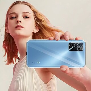Foto 3 | Funda Para Oppo A54/ Oppo A16 Hybrid Clear Case Reforzado