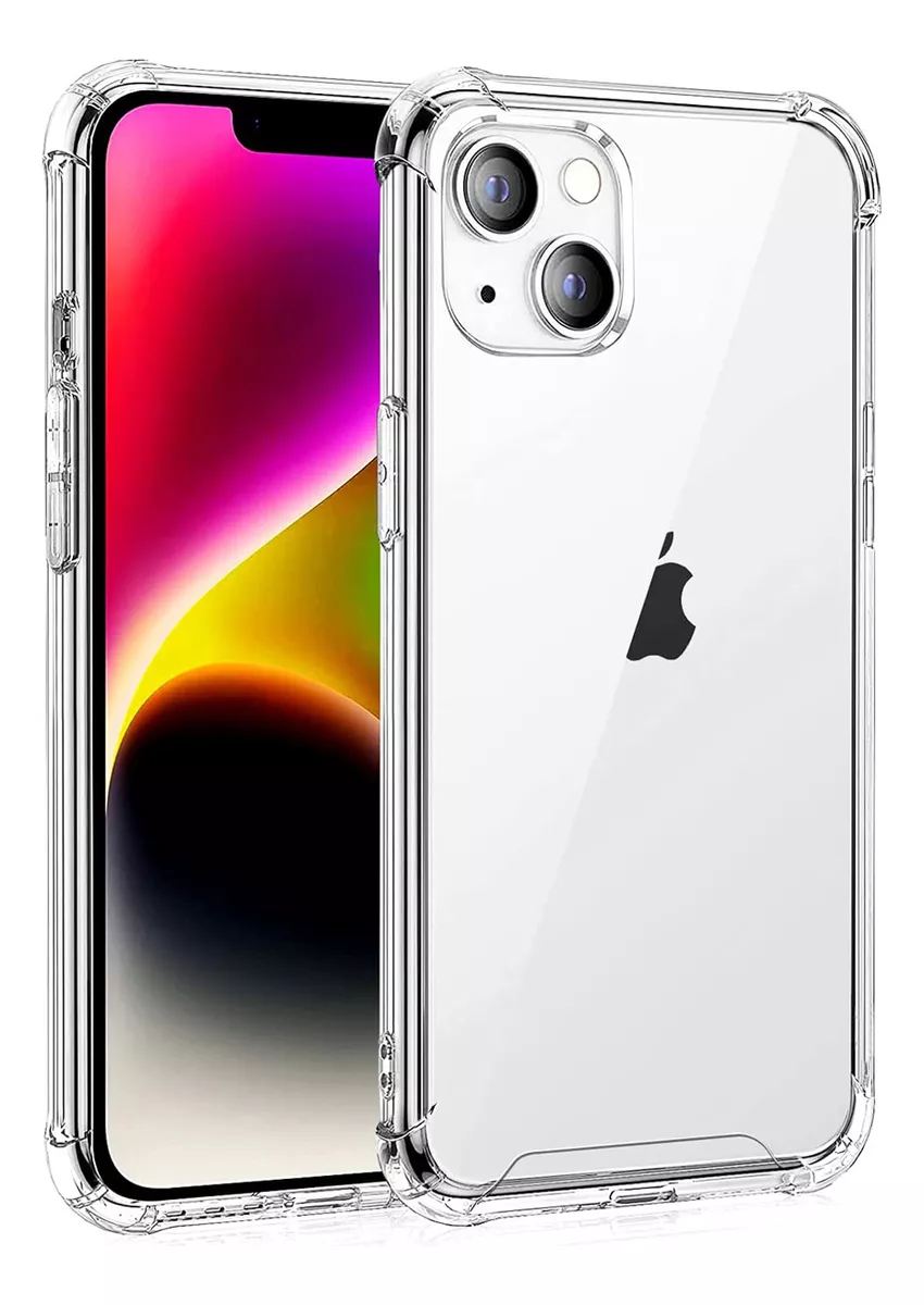 Funda Para Iphone Acrigel Calidad Premium Esquinas Reforzada Color Transparente Iphone 13